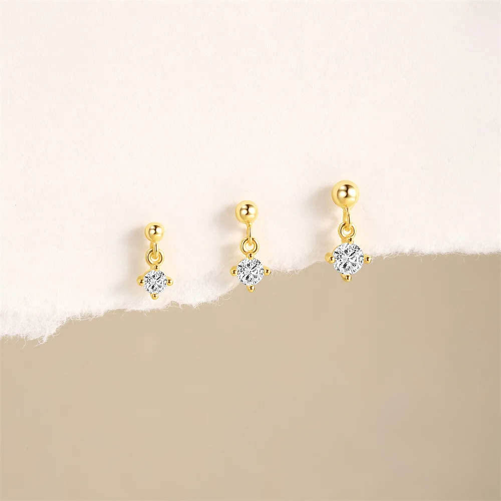 Set 3 Puces d’Oreille • Or 18K