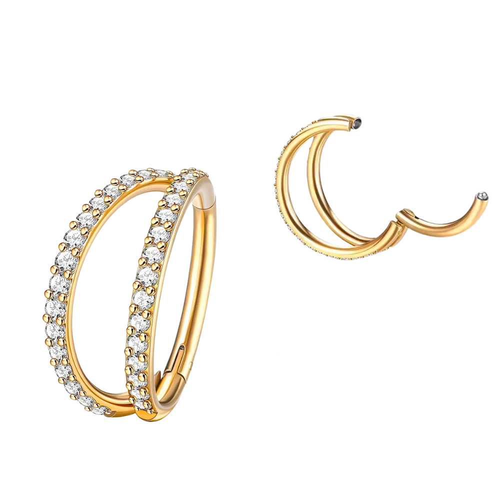 Piercing Hoop Titane • Helix, Conch, Nez