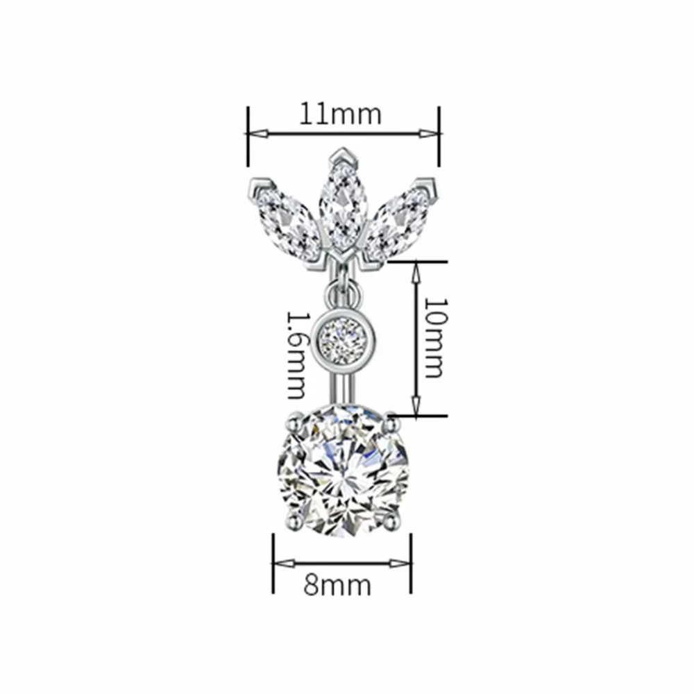 Piercing Nombril Flottant • Titanium
