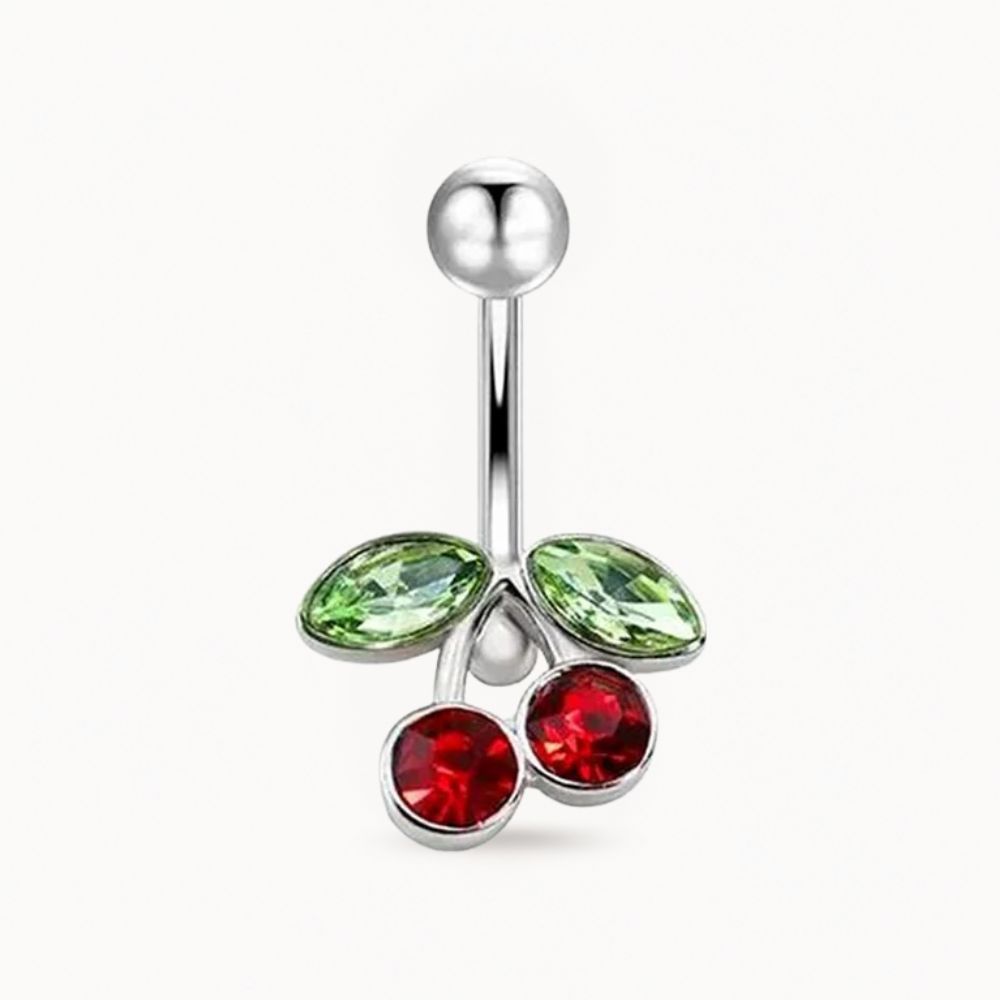 Piercing Nombril Cerise • Titanium