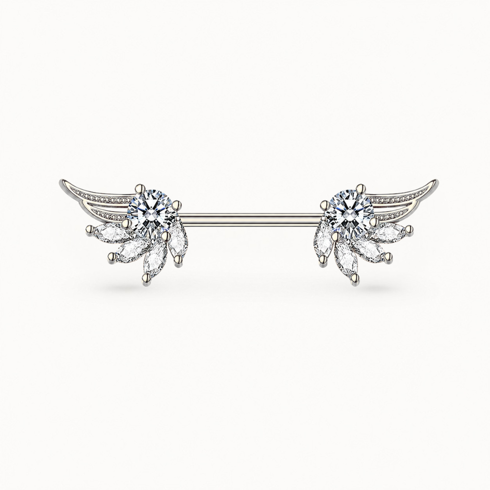 Piercing Téton ange • Titanium • 2 PCS