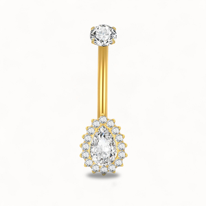 Piercing Nombril • Titane • Style Fin