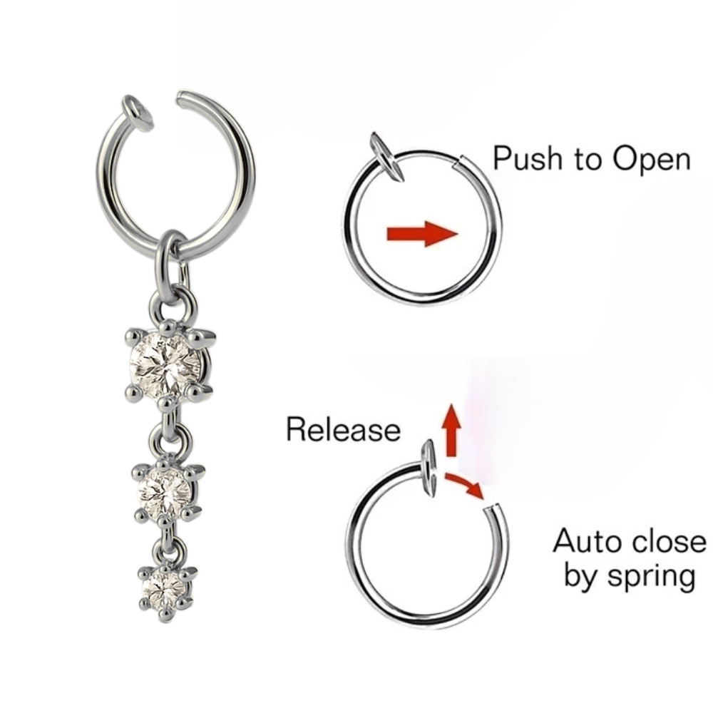 Faux Piercing Nombril • Clip