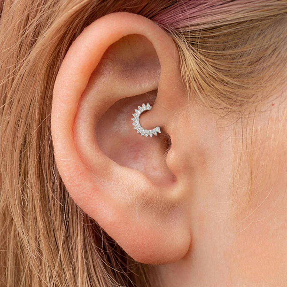 Piercing Hoop Or 18K • Rook ou Cartilage