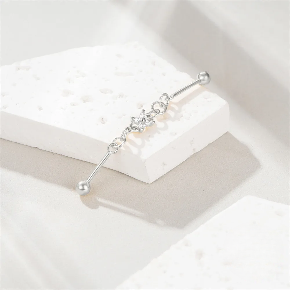 Industriel Chaîne Étoile • Titane Hypoallergénique