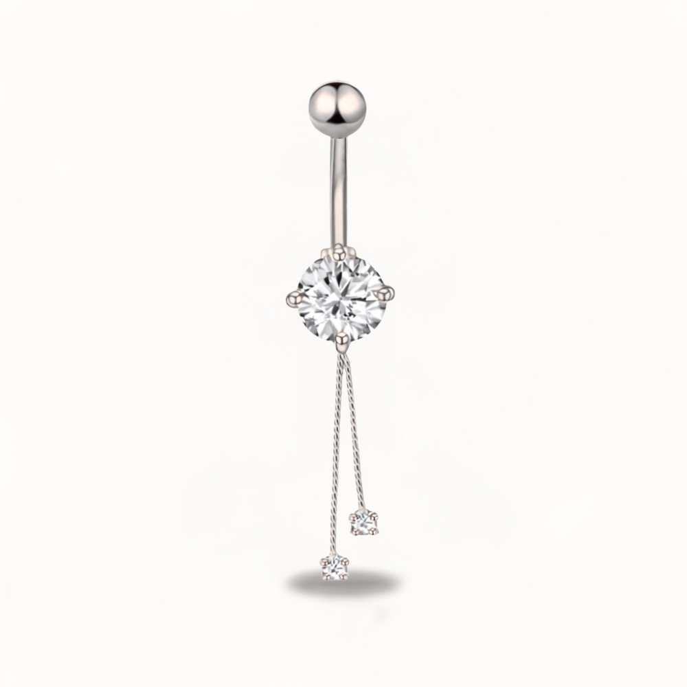 Piercing Nombril chaine pendante