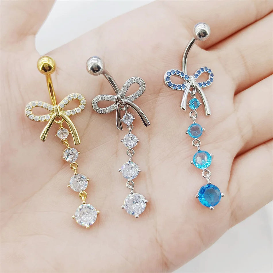 Piercing Nombril Noeud Papillon • Titanium