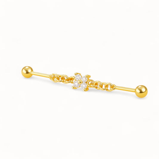 Industriel Chaîne Étoile • Titane Hypoallergénique