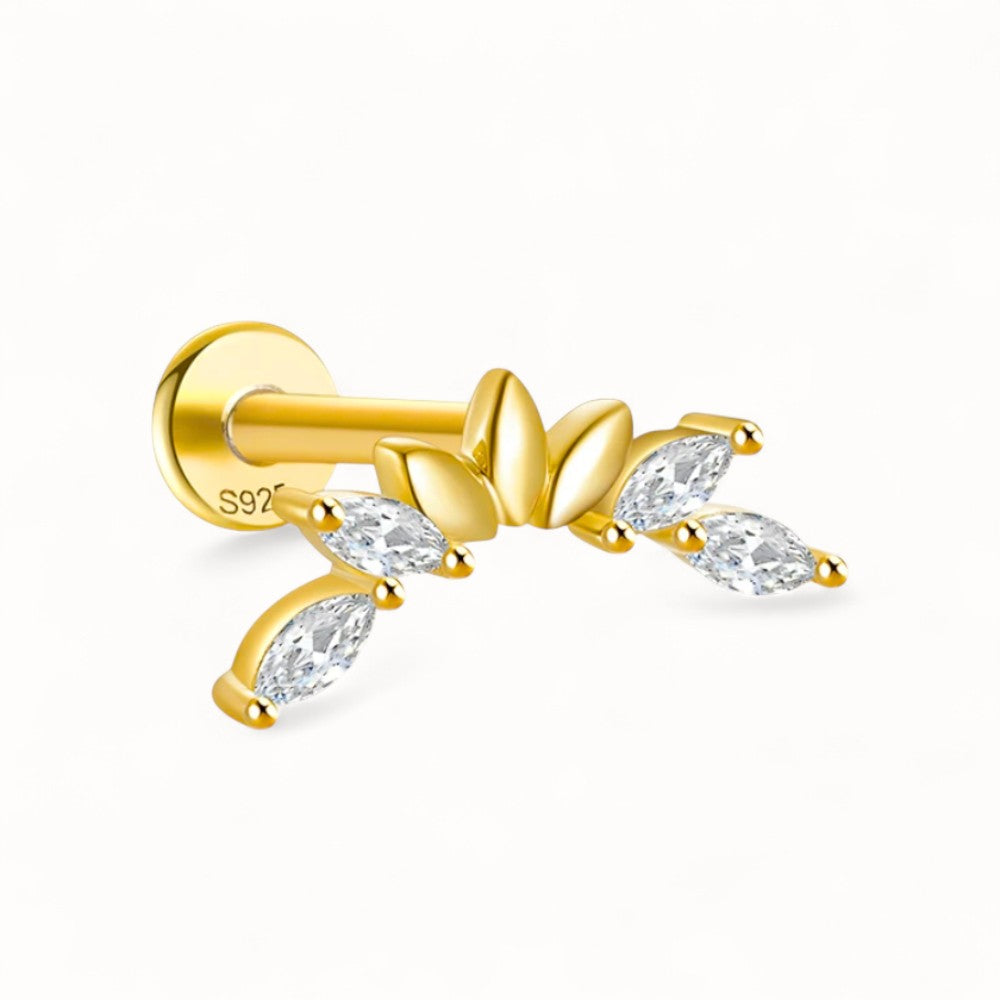 Piercing Barrette Or 18K • Hélix ou Lobe