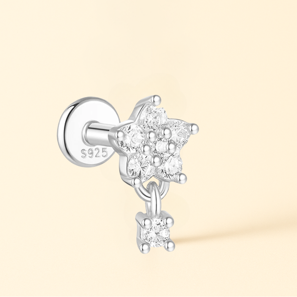 Puces d’Oreille Étoiles Or 18k • Helix, Rook