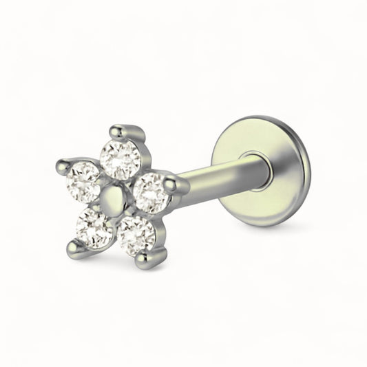 Puces d’Oreille Or 18K • Tragus Piercing