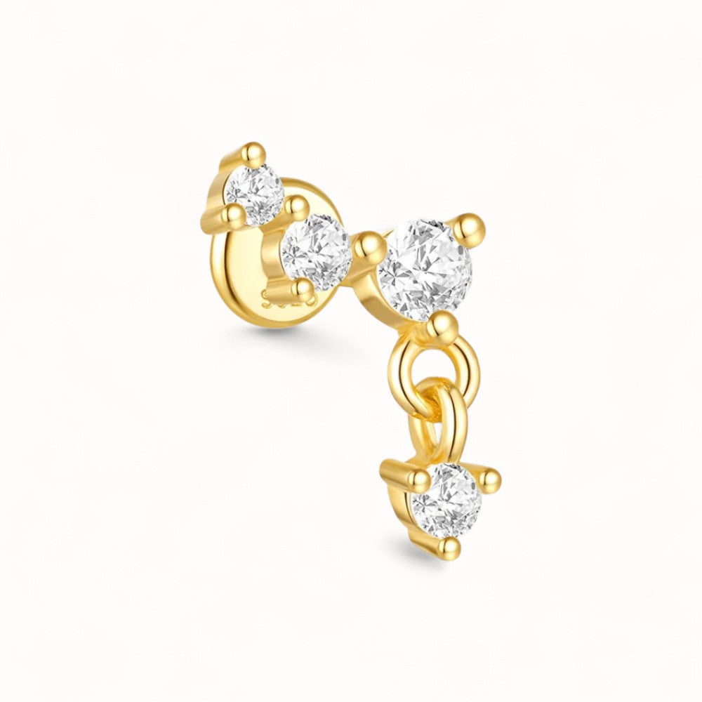 Piercing Hélix Or 18K • Tragus, Rook