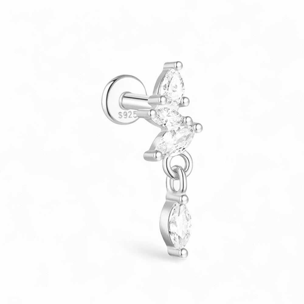 Piercing Oreille Or 18K • Look Discret