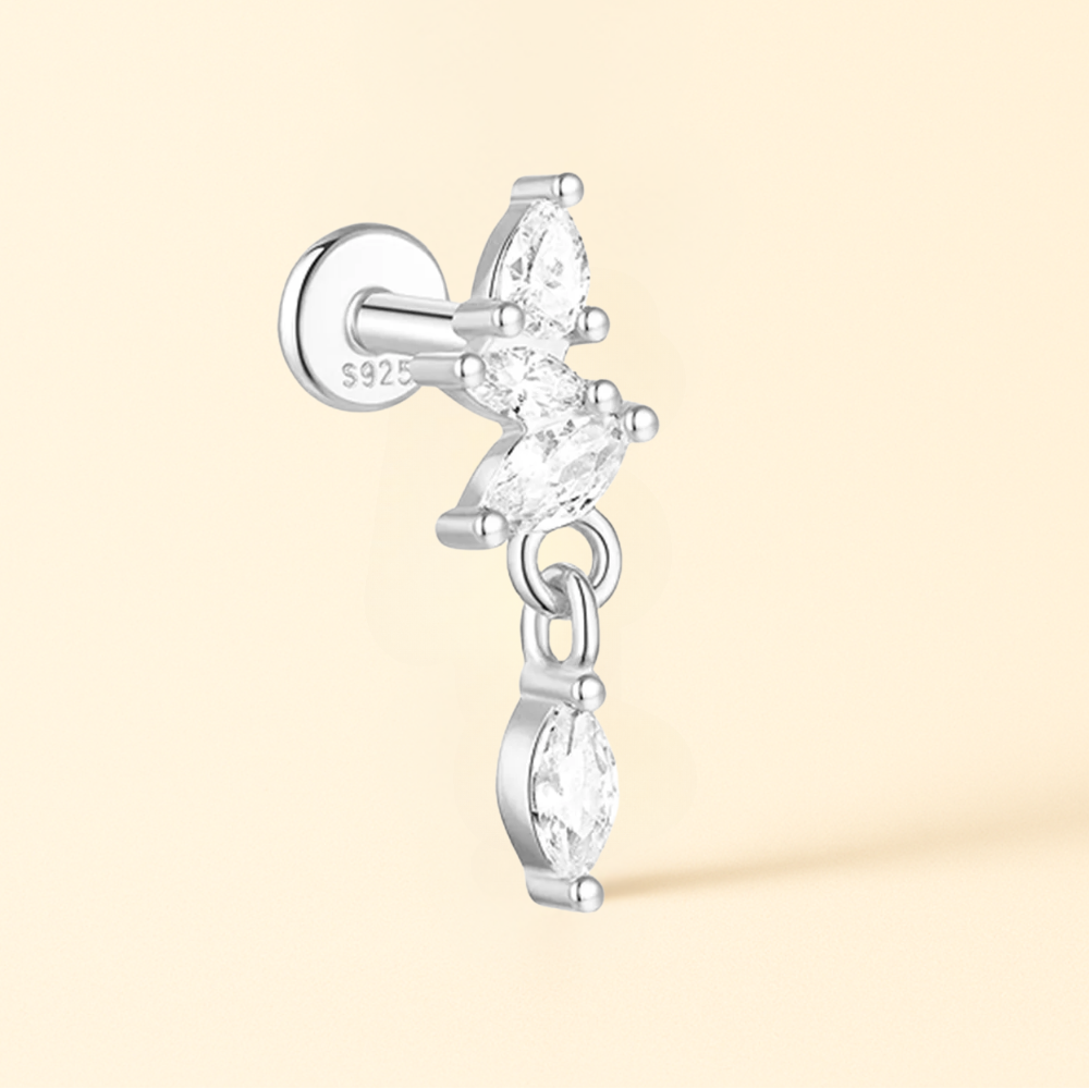Piercing Oreille Or 18K • Look Discret