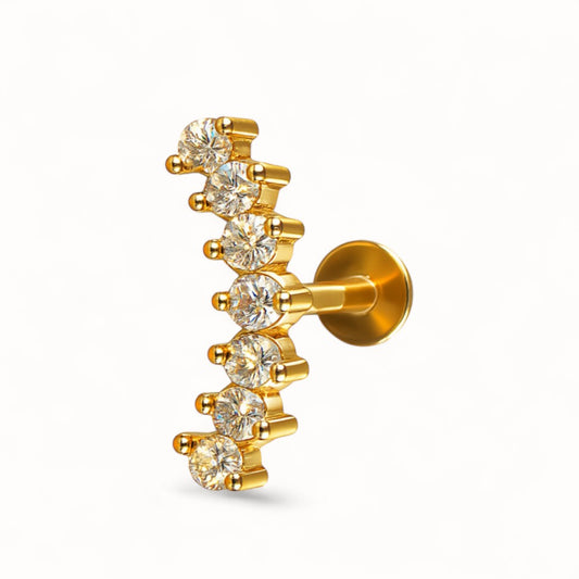 Piercing hélix barrette • Or 18k