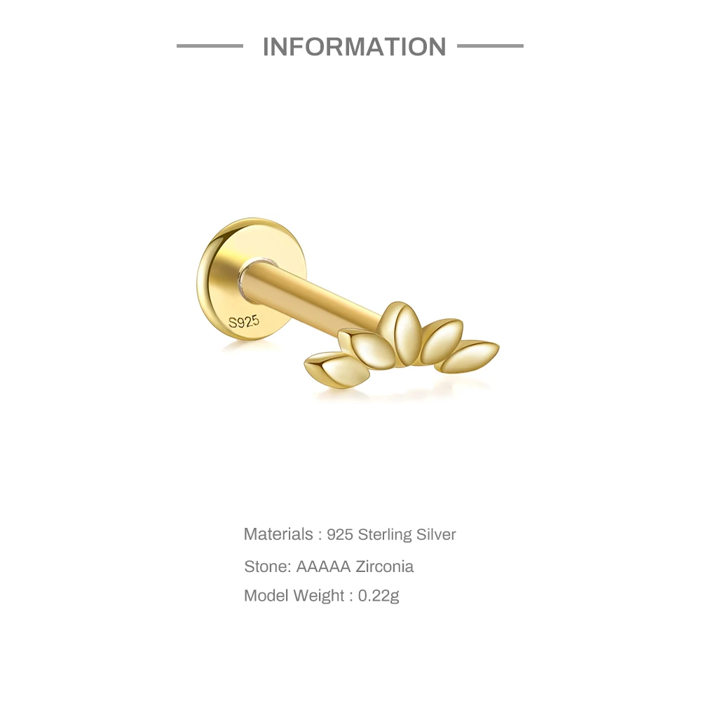 Piercing Barrette Or 18K • Hélix