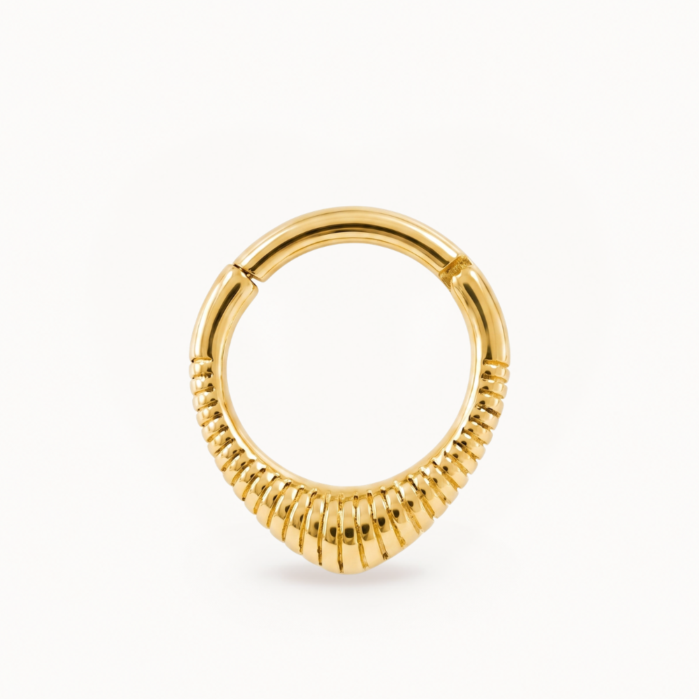 Piercing septum uni acier inoxydable