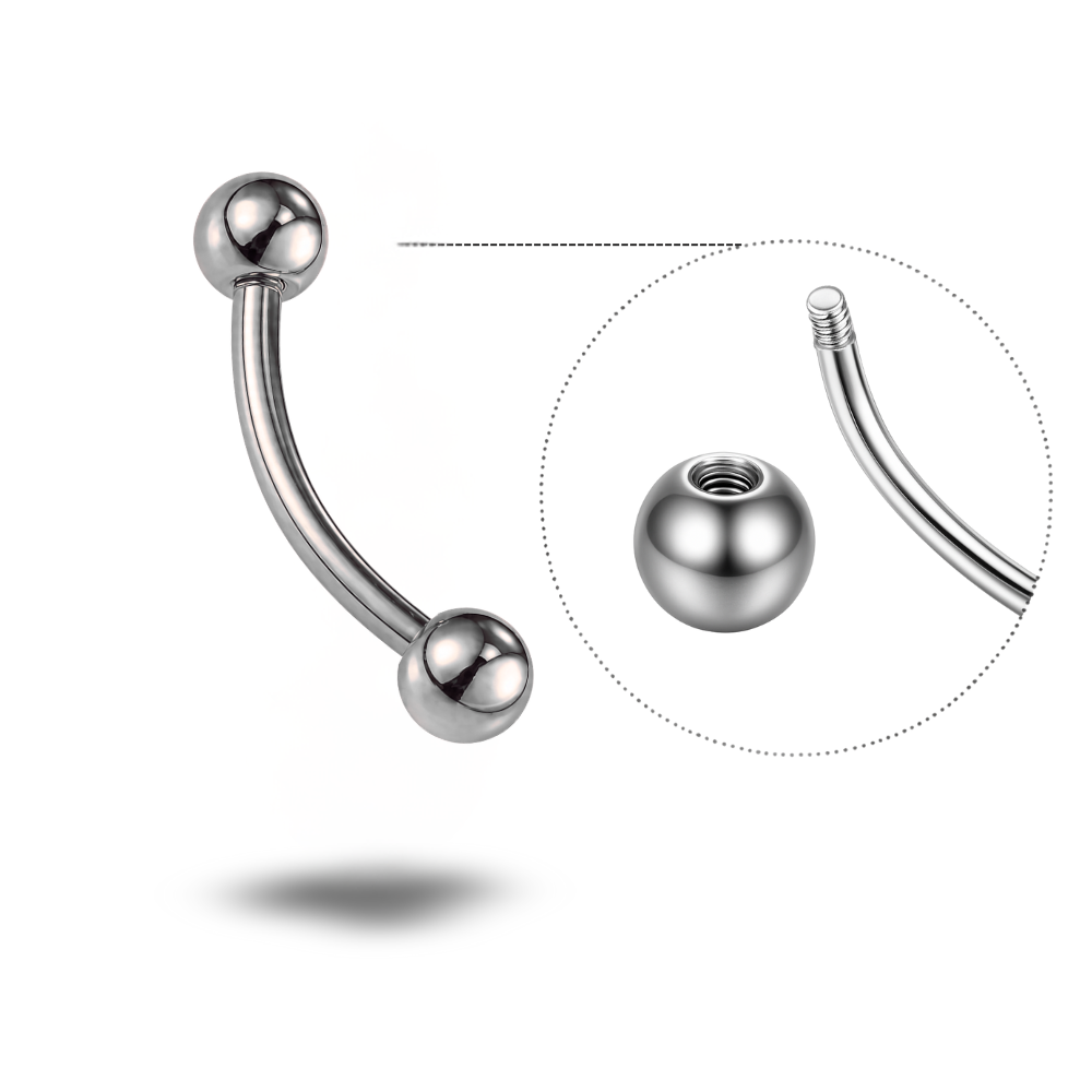 Piercing Nombril Barbell • Titane