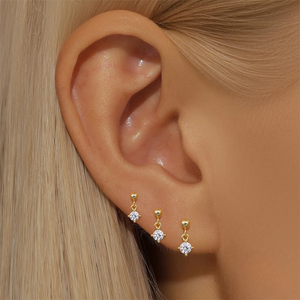 Set 3 Puces d’Oreille • Or 18K