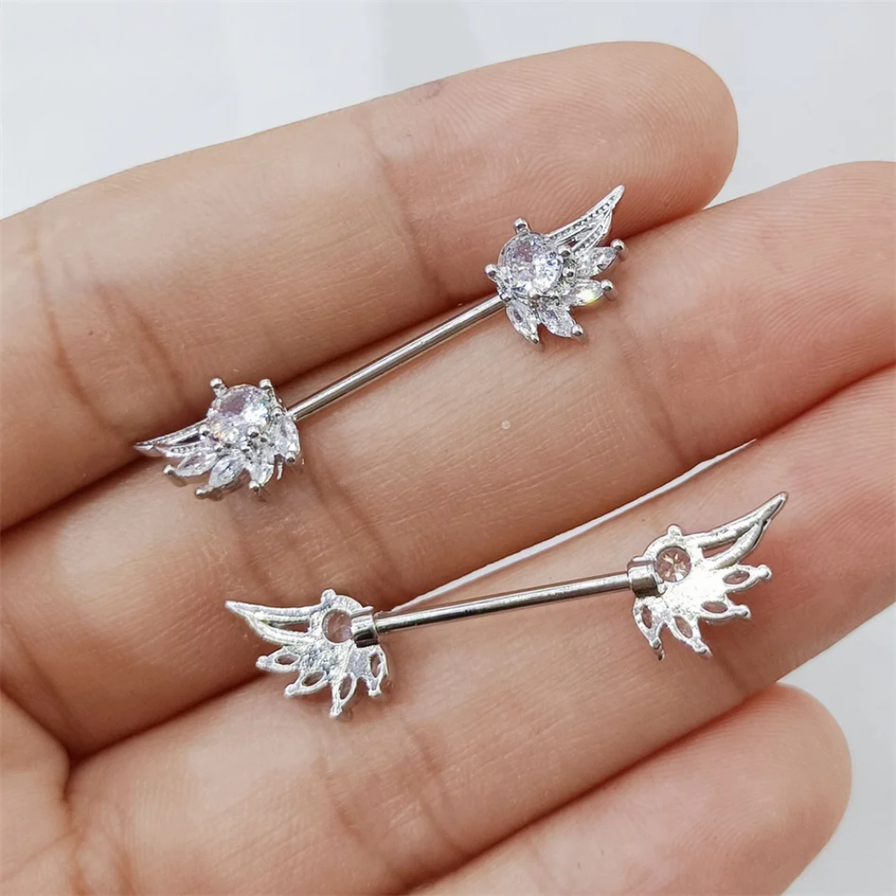 Piercing Téton ange • Titanium • 2 PCS