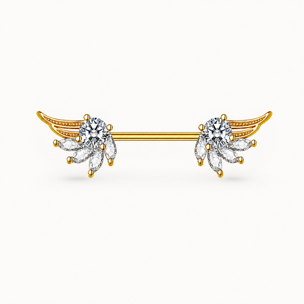 Piercing Téton ange • Titanium • 2 PCS