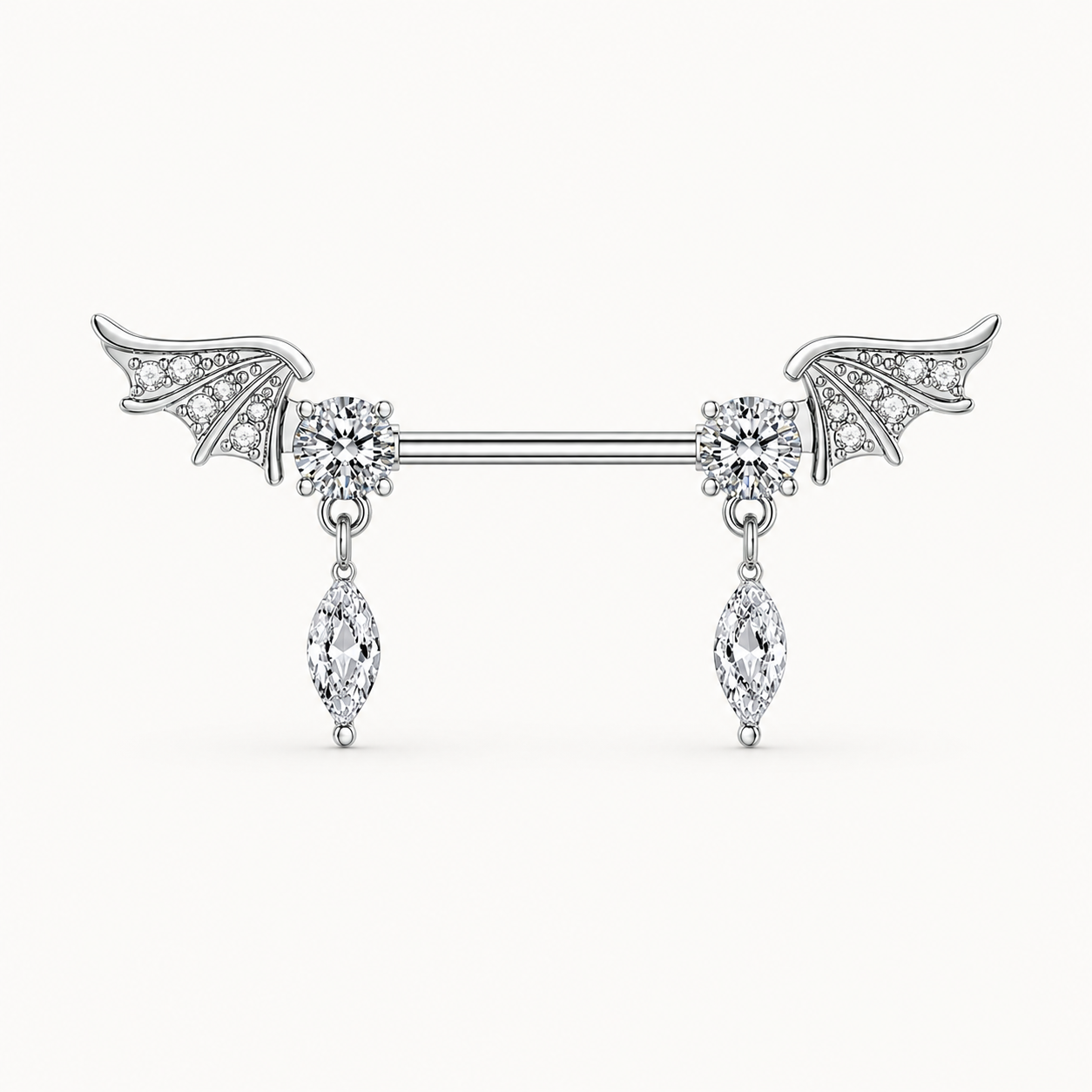 Piercing Téton Pendant • Titanium • 2 PCS