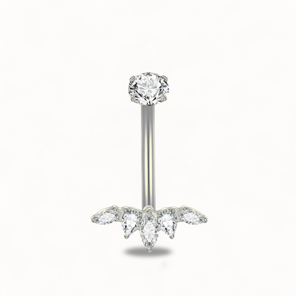 Piercing Nombril Titane • Design Élégant