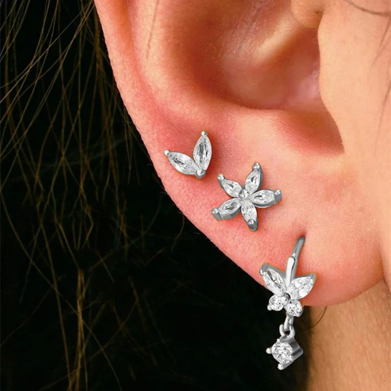 Composition Fleur & Papillon – Titane