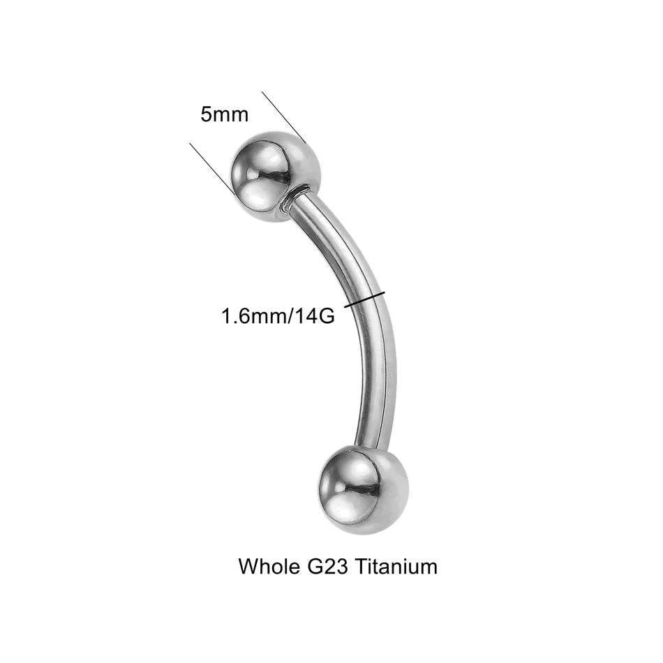 Piercing Nombril Barbell • Titane
