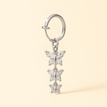 Faux Piercing Nombril Papillon • Clip