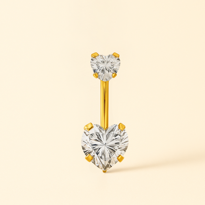 Piercing Nombril Cœur • Titane