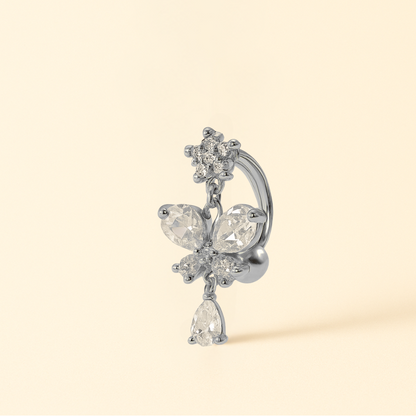 Piercing Nombril Papillon • Titane Élégant