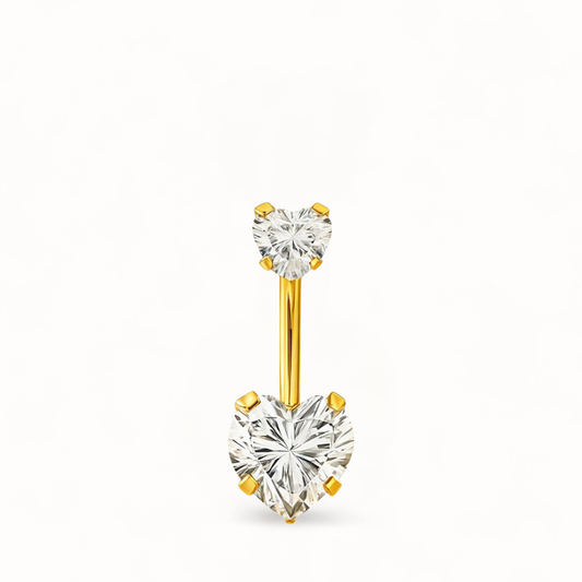 Piercing Nombril Cœur • Titane