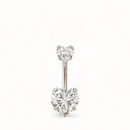 Piercing Nombril Cœur • Titane