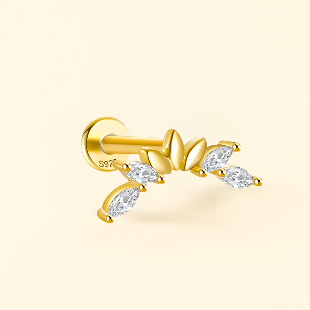 Piercing Barrette Or 18K • Hélix ou Lobe