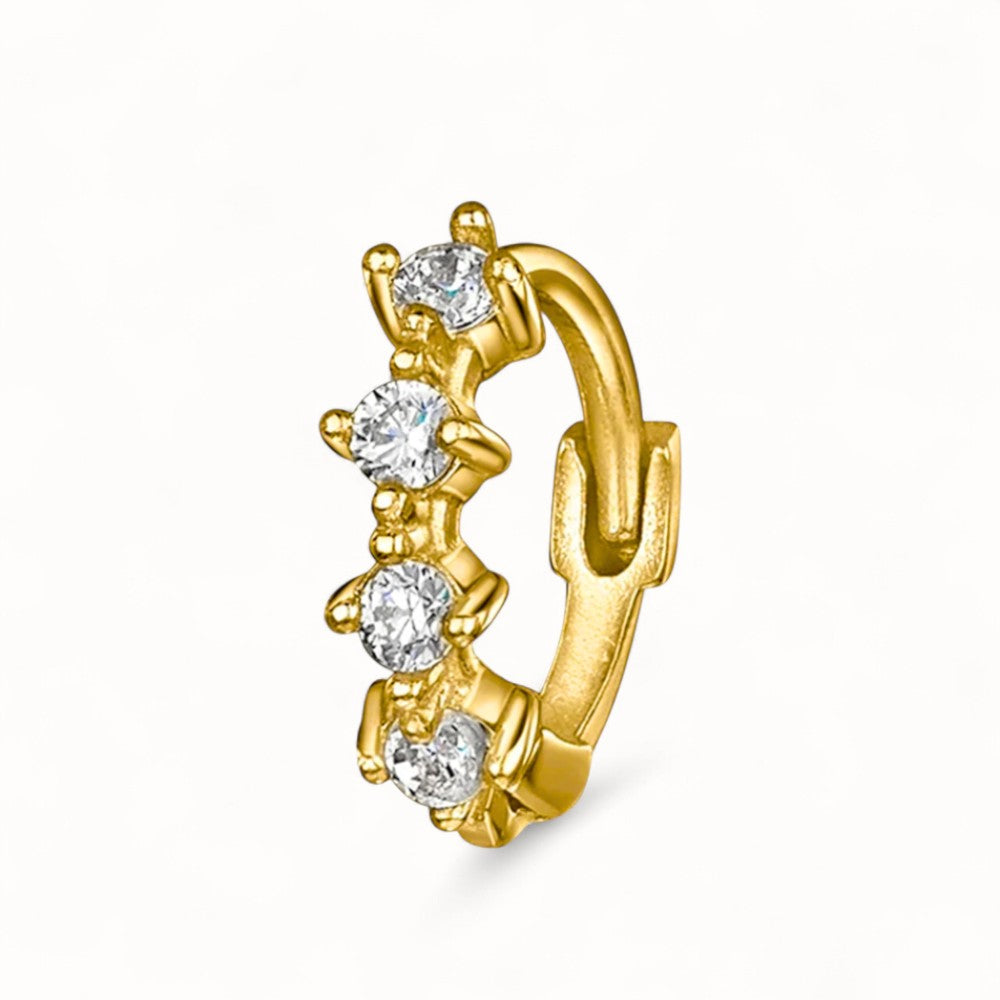 Anneau Conch Or 18K • Piercing oreille