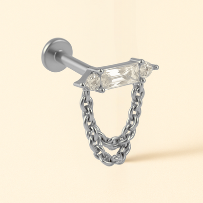 Piercing Hélix Discret • Chaîne Délicate