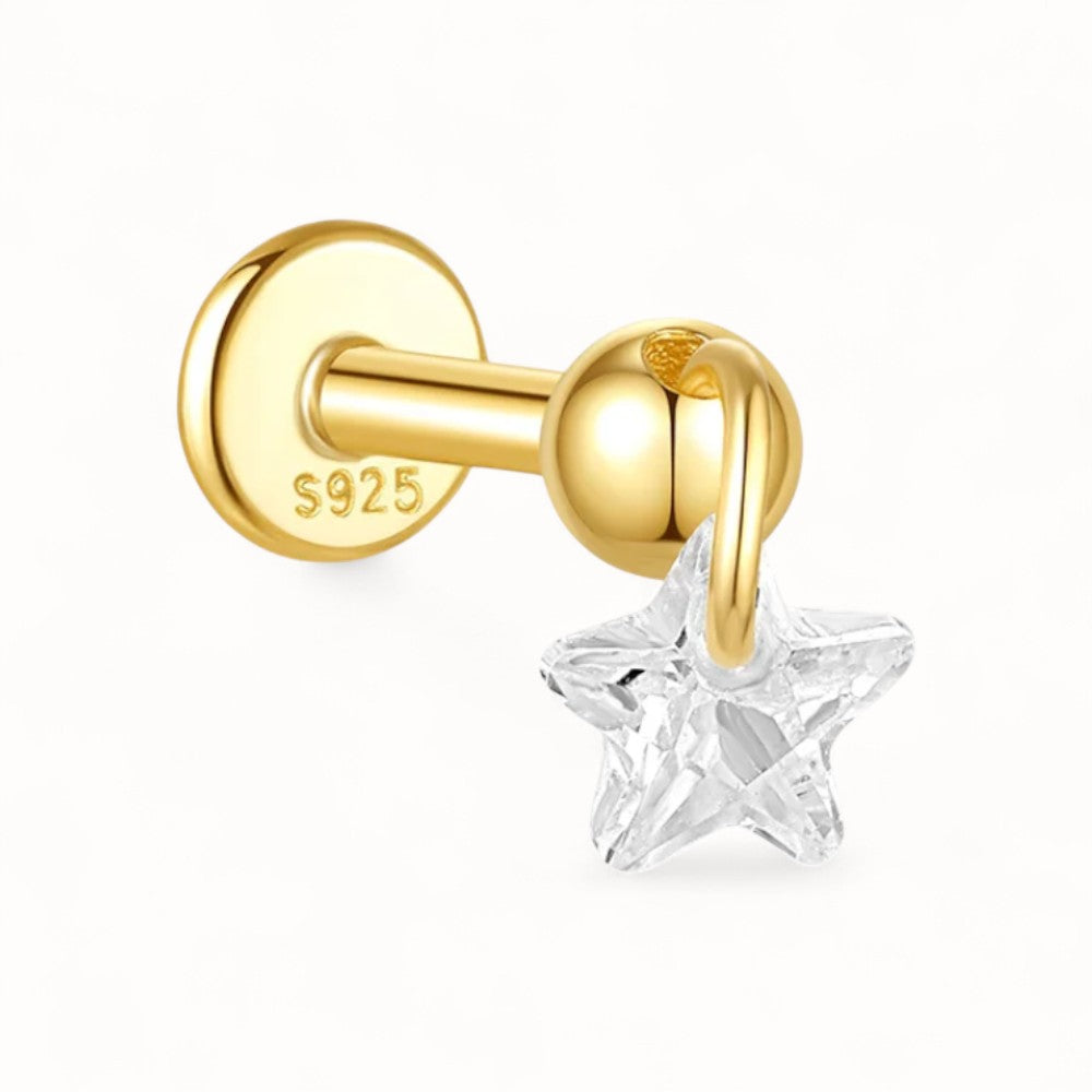 Piercing Tragus Or 18K • Élégant