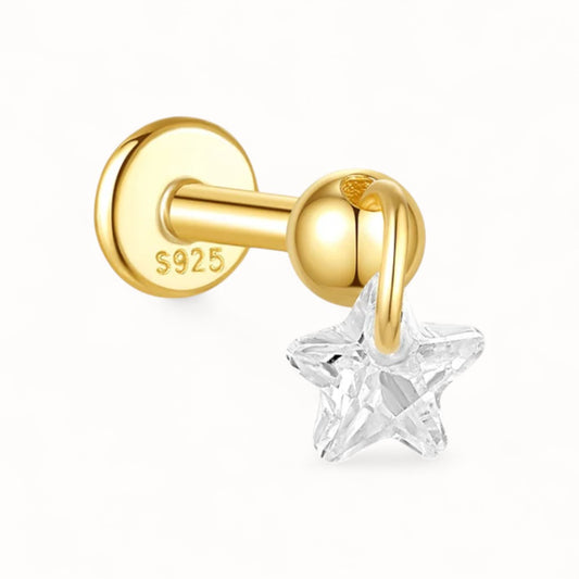 Piercing Tragus Or 18K • Élégant