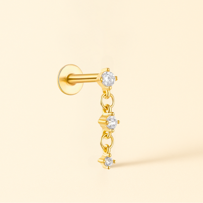 Piercing Lobe Or 18K • Puce Classique