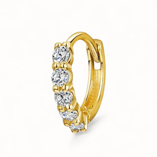 Anneaux d’Oreille Or 18K • Look Élégant