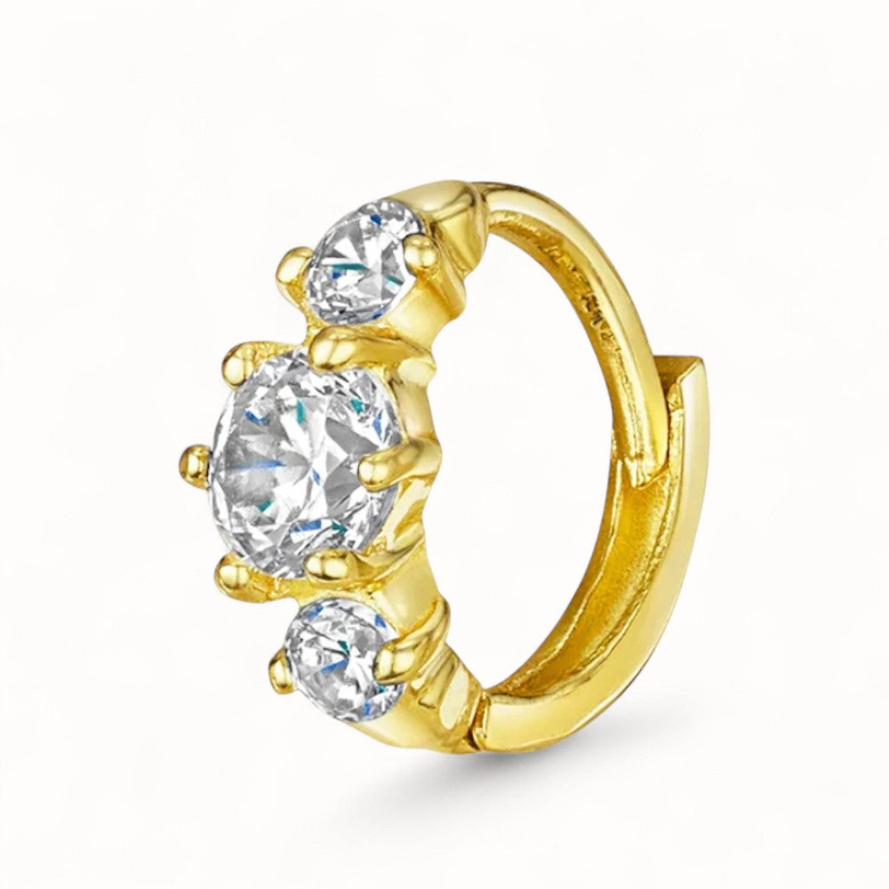 Piercing Hoop Conch Or 18K • Anneau Élégant