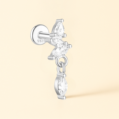 Piercing Oreille Or 18K • Look Discret