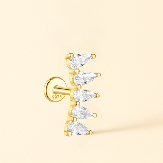 Piercing Hélix Or 18K • Style Minimalist
