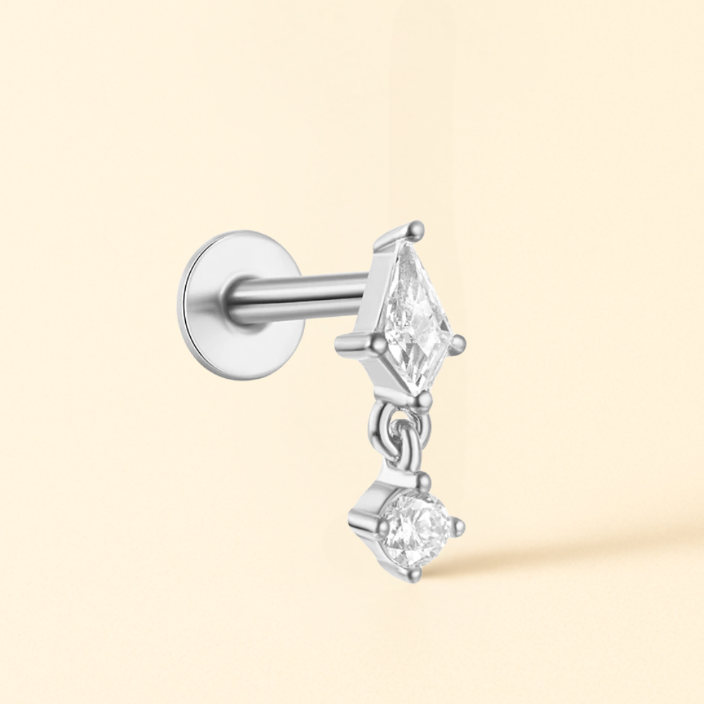 Piercing Puce Or 18K • Style Classique