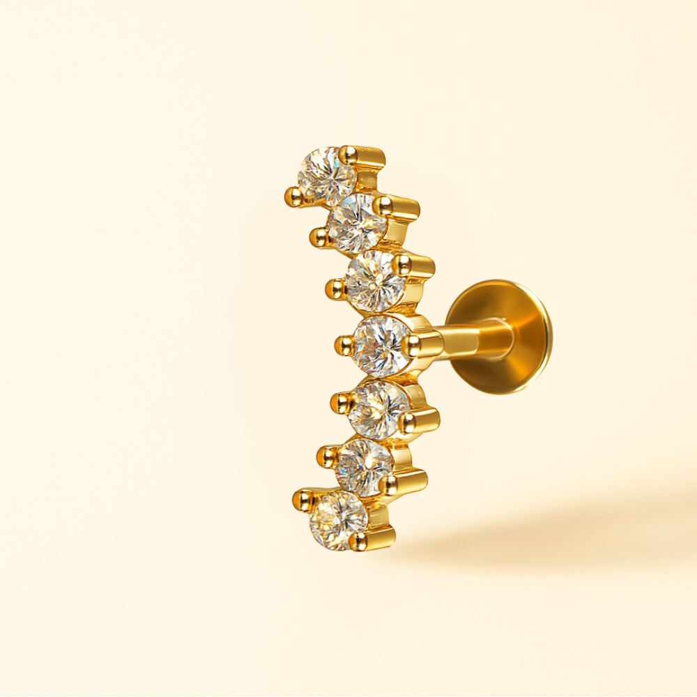 Piercing hélix barrette • Or 18k
