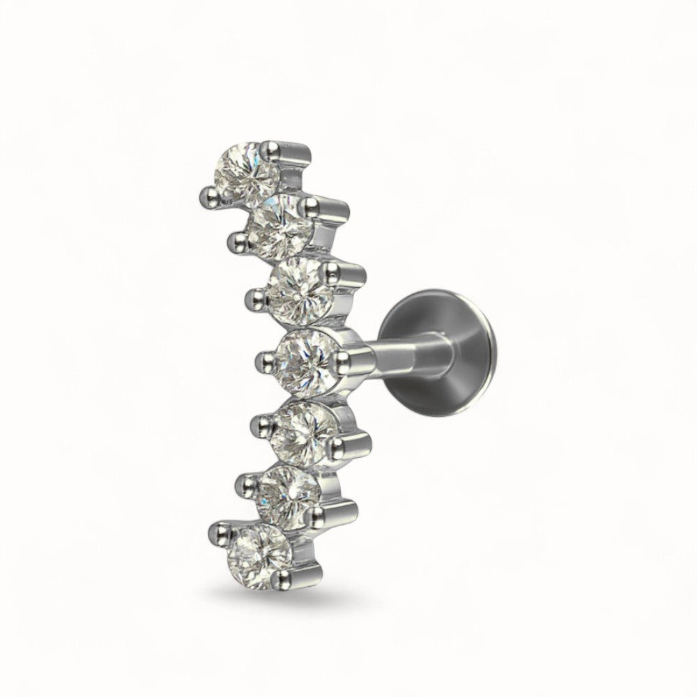 Piercing hélix barrette • Or 18k