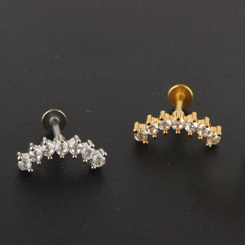 Piercing hélix barrette • Or 18k