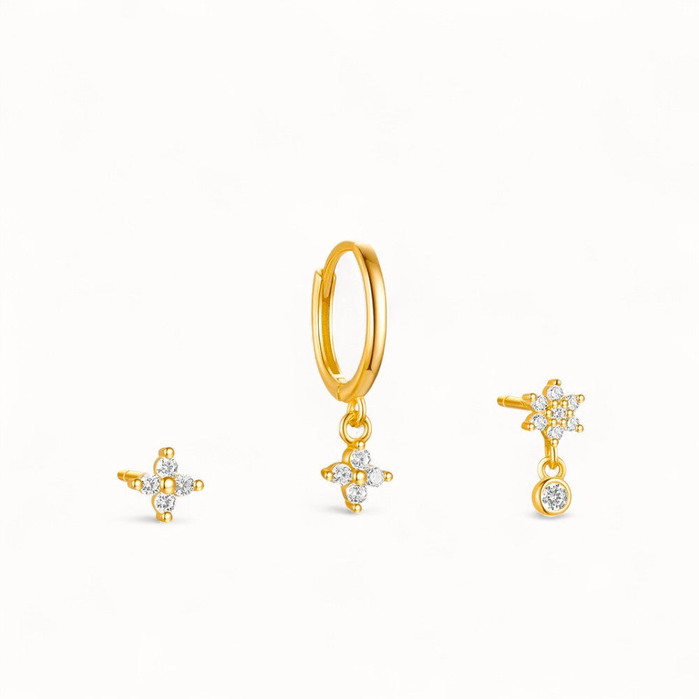 Set Bijoux Oreille Or 18k • Lobe & Hélix