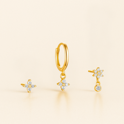 Set Bijoux Oreille Or 18k • Lobe & Hélix